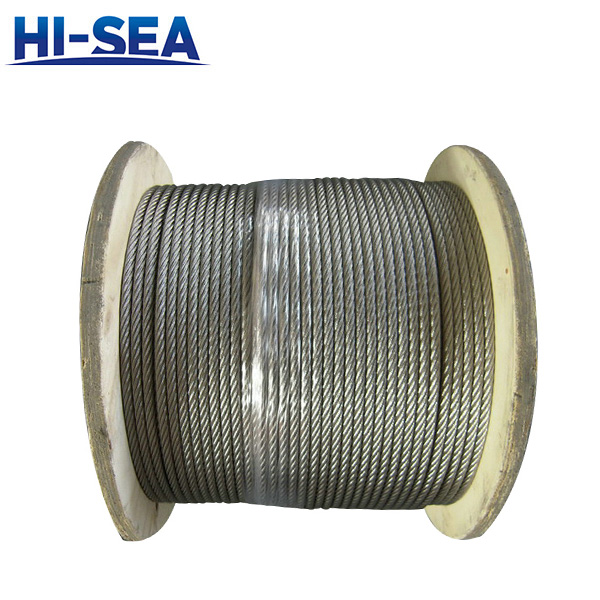 8×19 Elevator Steel Wire Rope with Fiber Core